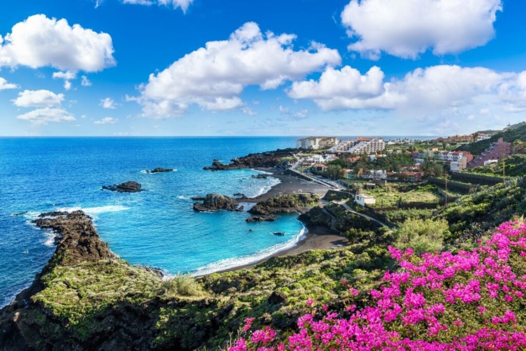 Landscape with Los Cancajos, La Palma
