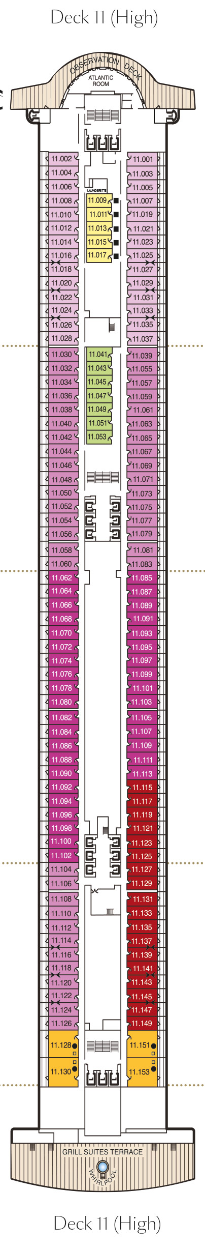 Deck 11 from May 2027