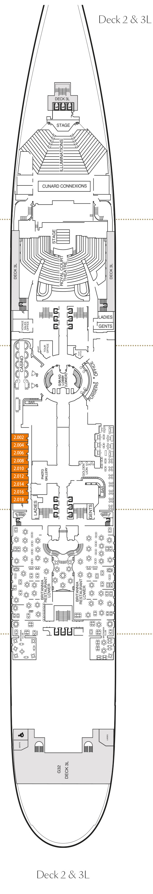 Deck 2 from May 2027