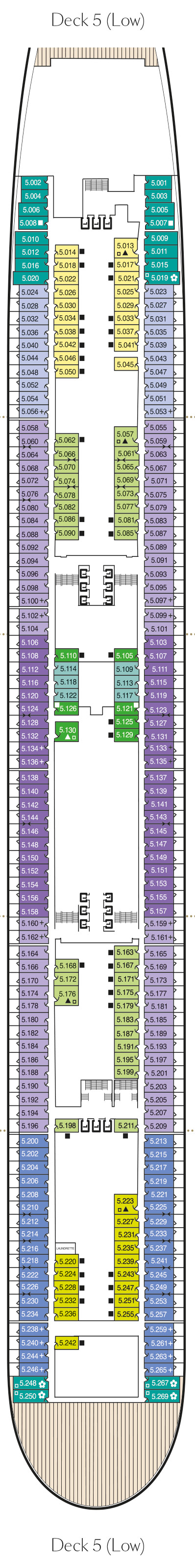 Deck 5 from May 2027