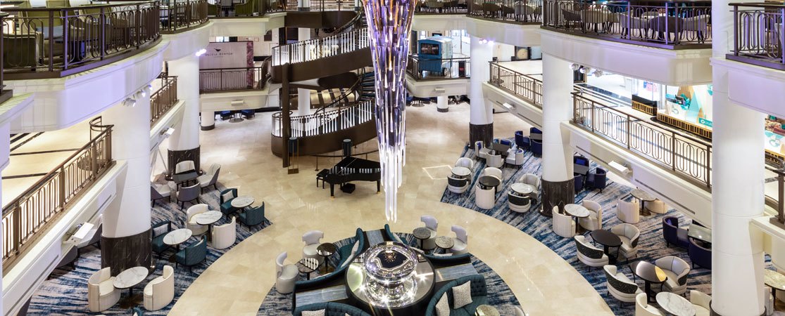 Britannia Atrium from above