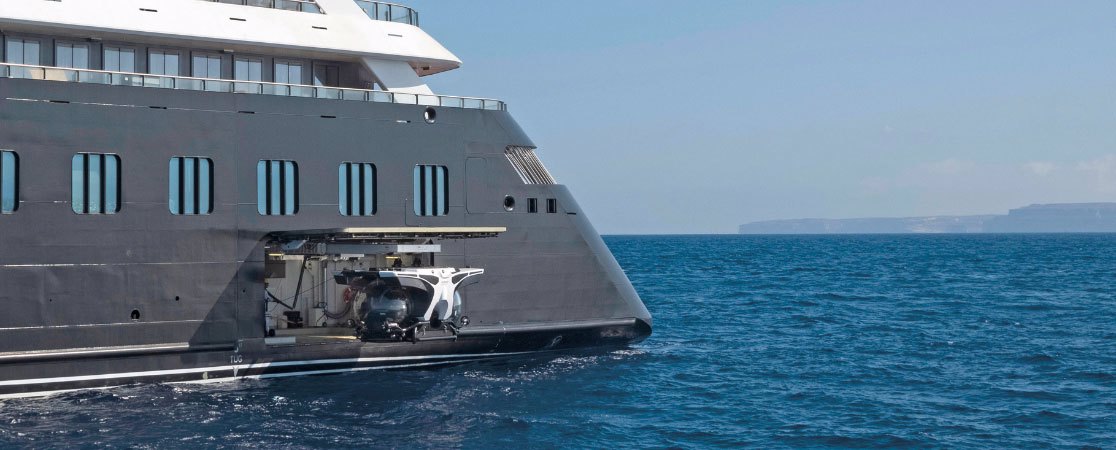 The Scenic Eclipse submarine