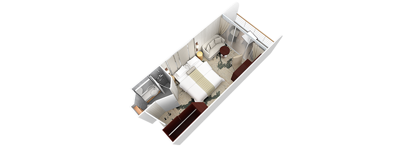 Veranda Floorplan by Azamara Cruises