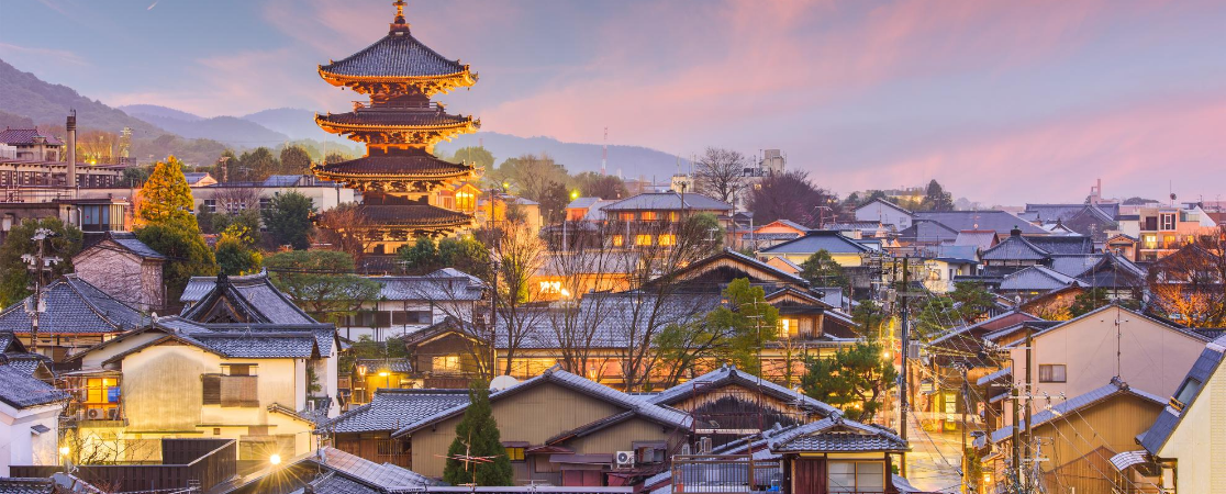 Kiyomizu-deru template in Kyoto, Japan