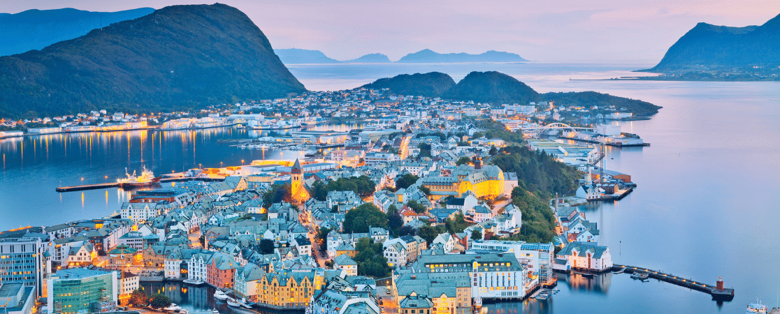 Geirangerfjord and surrounding water