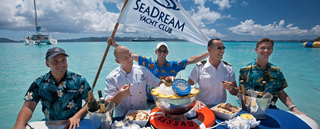 SeaDream Caviar in the Surf